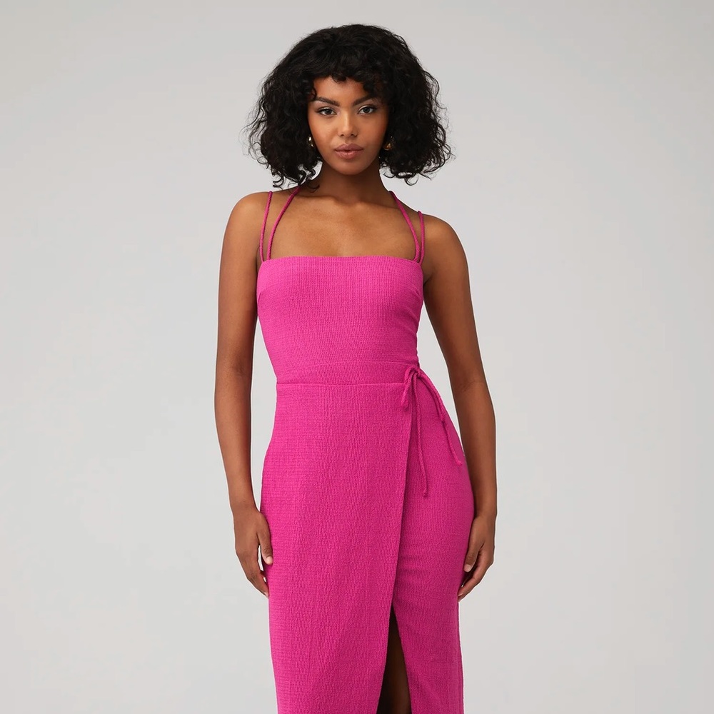 ASTR Brinda Dress Pink XS